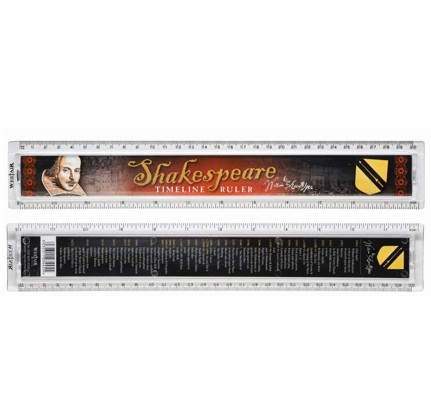 Ruler: Shakespeare Timeline – The RSC shop
