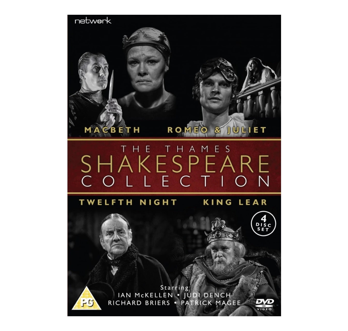 Shakespeare Collection (Inc RSC Dench/McKellen Macbeth): DVD