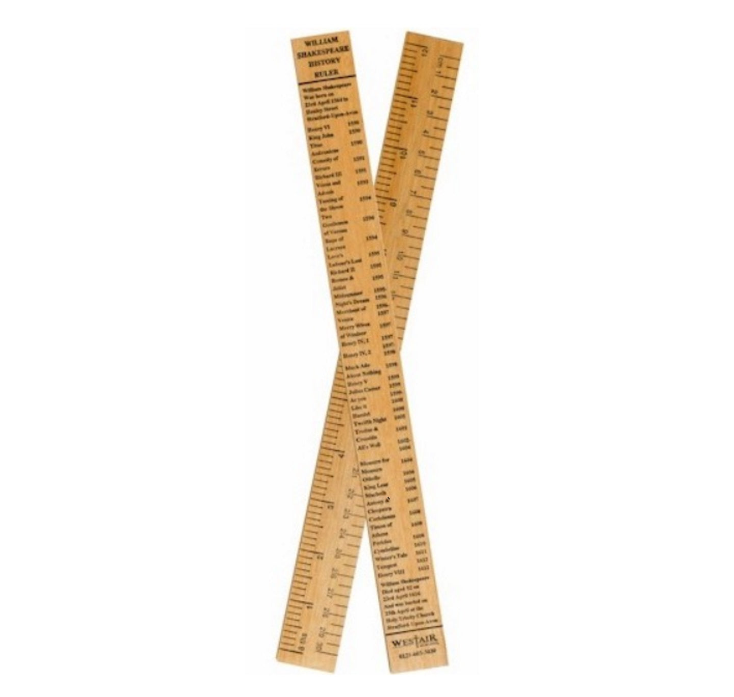 Shakespeare Ruler Ruler: Shakespeare – The RSC shop