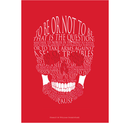 Postcard Pack: Set of 6 Shakespeare Quote Postcards