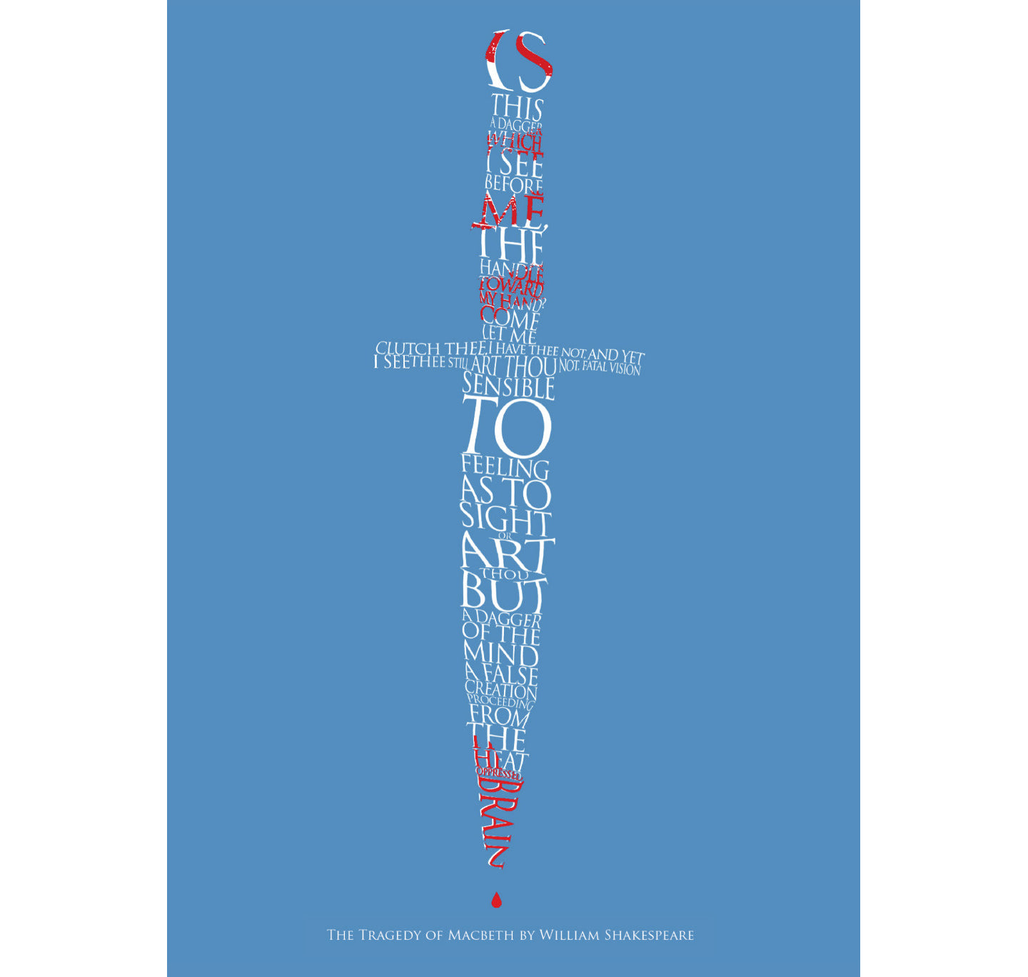 Print: Macbeth - Is this a Dagger Which I See Before Me?