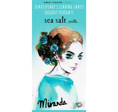 Sweet Theatre: Miranda Sea Salt Milk Chocolate Bar