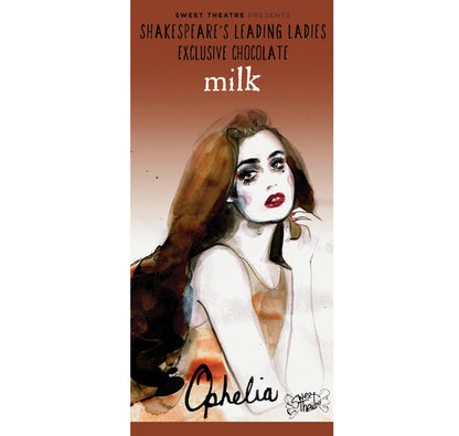 Sweet Theatre: Ophelia Milk Chocolate Bar